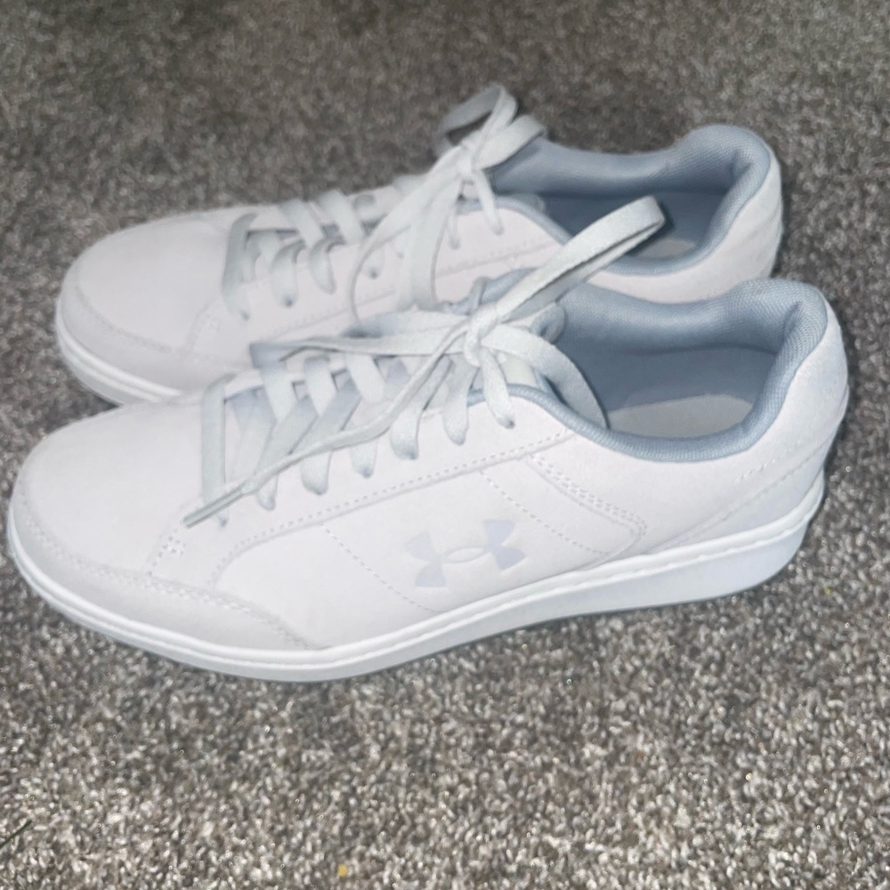 Under Armour Classic White Athletic Shoes